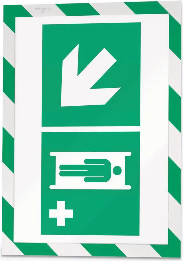 Alt view image 4 of 18 - Durable Frame,Mag,Sec,Ltr,2/Pk,Gn 4772131