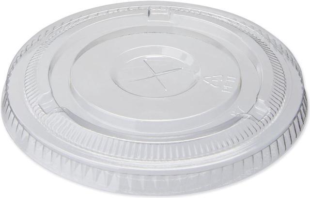 Dixie Cold Drink Clear Cup Lids for 16 oz. Cups, , 1000/Carton