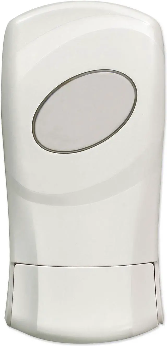 Alt view image 2 of 8 - FIT Universal Manual Dispenser, 1.2 L, 4 x 5.13 x 10.5, Ivory, 3/Carton 16656
