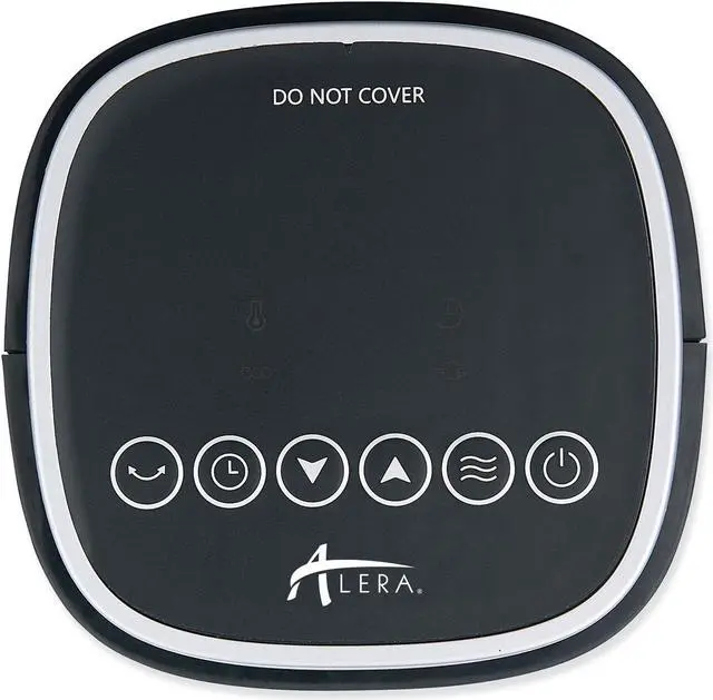 Alt view image 3 of 19 - Alera Heater,Ceramic,Oscill,Bk HECT24