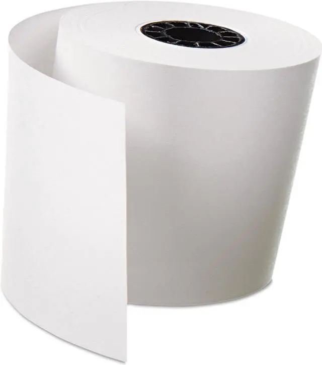 Alt view image 2 of 9 - Iconex Impact Bond Paper Rolls 3" x 85 ft White 50/Carton 90742203