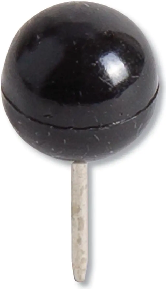 Alt view image 12 of 13 - U Brands Fashion Sphere Push Pins Plastic Assorted 7/16" 200/Pack 3084U06-24