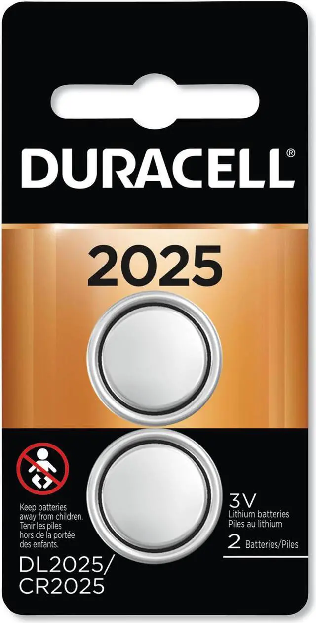 Alt view image 4 of 17 - Lithium Coin Batteries 2025 2/Pack DURDL2025B2PK