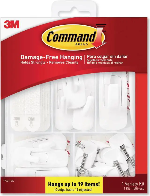 Alt view image 2 of 14 - 3M COMPANY 54PK GP Hooks ASSTD 17231-ES