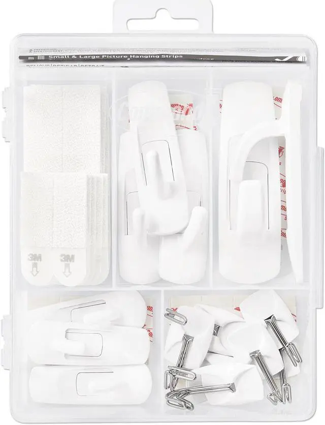 Alt view image 3 of 14 - 3M COMPANY 54PK GP Hooks ASSTD 17231-ES