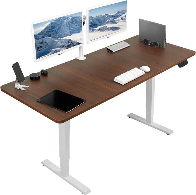 VIVO Electric Stand Up Desk Frame Workstation with Memory Touch