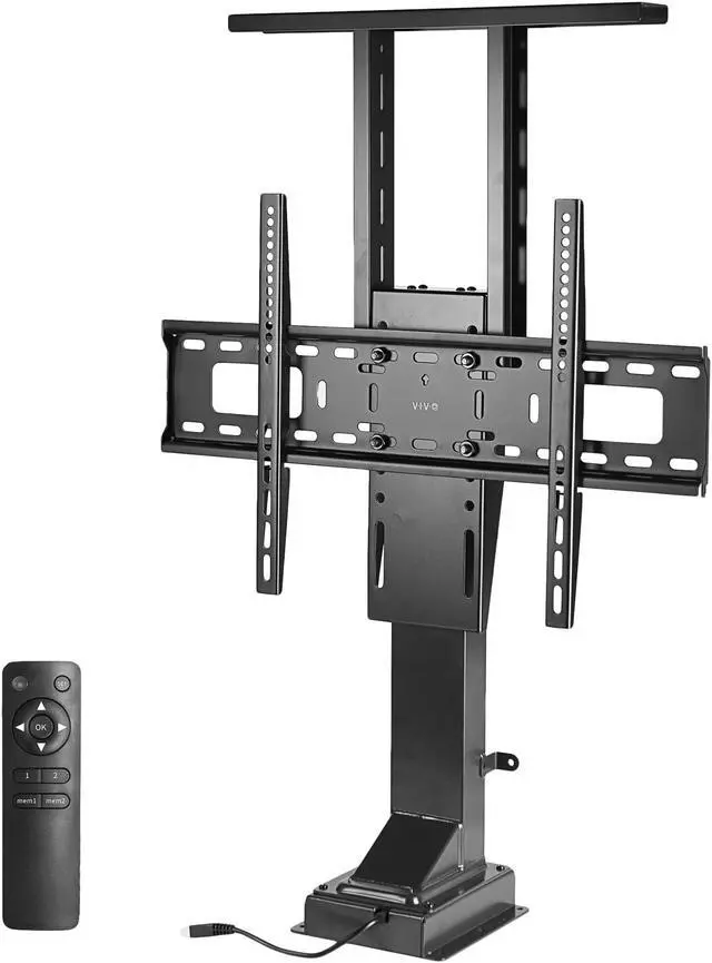 Electric Motorized Flip Down Pitched Roof Ceiling Tv Mount Shelly