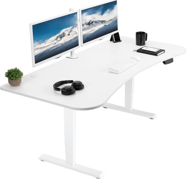 VIVO Electric Stand Up Desk Frame Workstation with Memory Touch