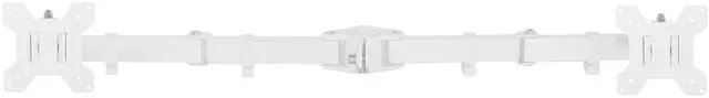 Main image of VIVO White Fully Adjustable Dual Monitor Arm for Desk Mount Stand