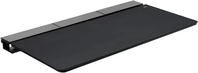 Main image of VIVO Black 60" x 30" Concealed Cable Table Top w/ Pad for Standing Desk Frames