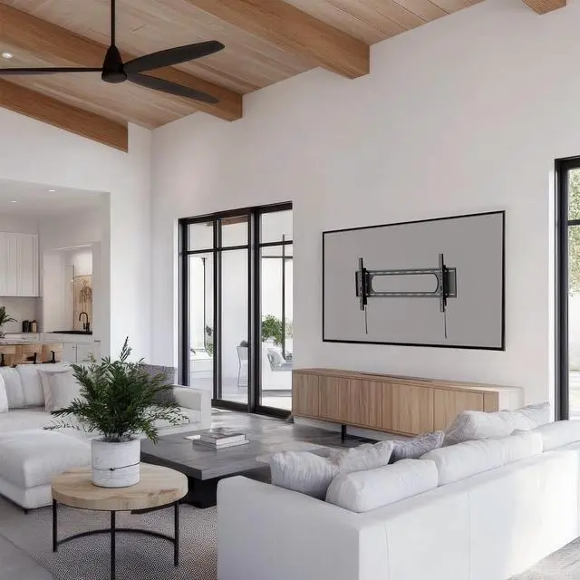 Alt view image 2 of 7 - Ultra Heavy Duty Tilting TV Wall Mount for 43 to 90 inch Screens