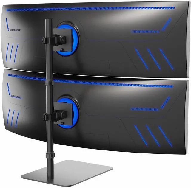 Main image of VIVO Dual Ultrawide Monitor Desk Stand, Mount for 2 Computer Screens up to 49"