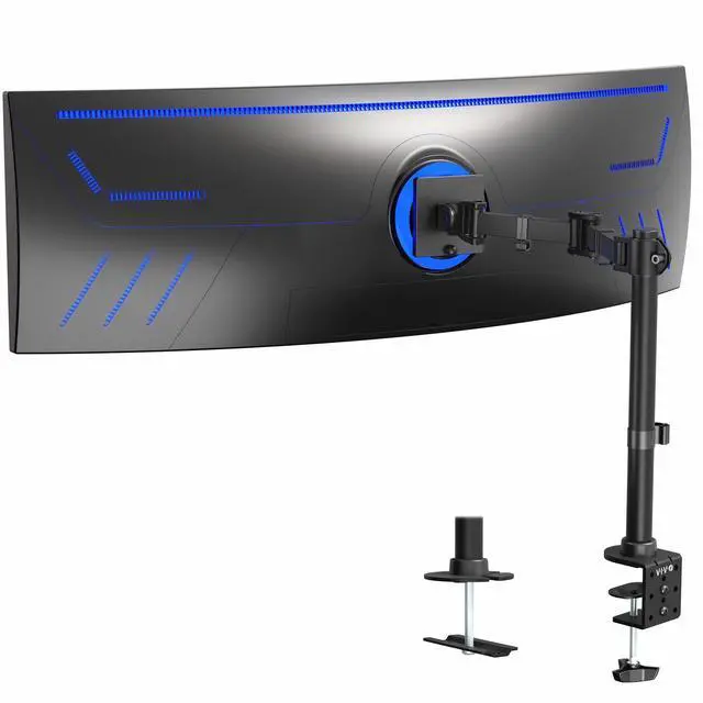 Main image of VIVO Single Ultrawide Monitor Desk Mount Stand for Computer Screens up to 49"