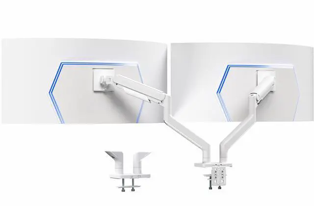 Main image of VIVO Tensions Spring Dual Ultra Wide Monitor Mount, Max 45" Computer Screens