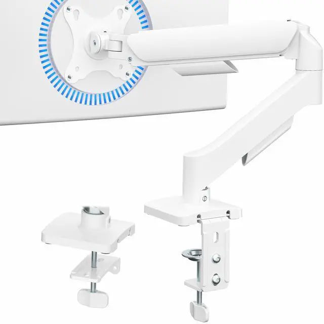 Main image of VIVO Single Monitor Mechanical Spring Desk Mount Fits Computer Screens up to 32"