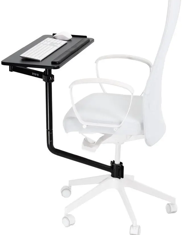 Main image of VIVO Office Chair Mounted 26 x 12 inch Full Motion Keyboard and Mouse Tray