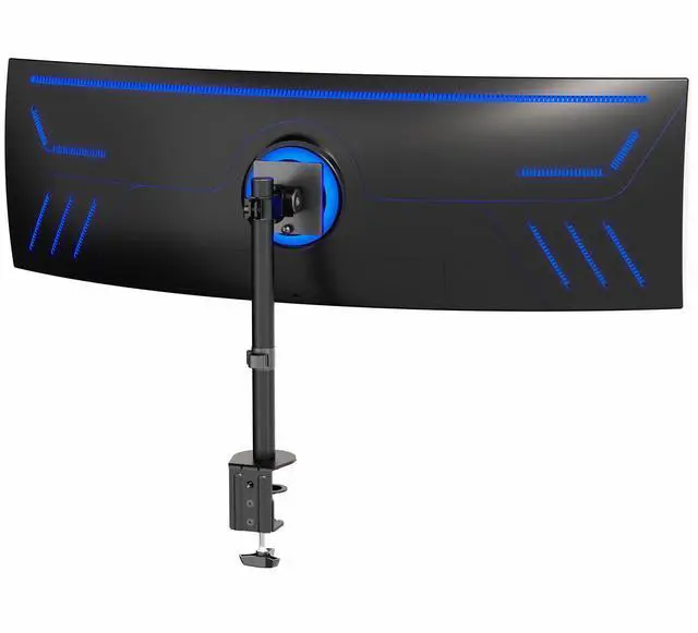 Main image of VIVO Single Ultrawide Monitor Desk Mount, Adjustable Stand for Screens up to 49"