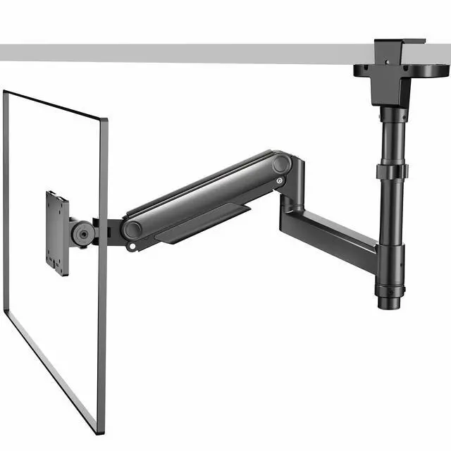 Main image of VIVO Under-Surface Clamp Monitor Arm Mount, Fits Screens 17"-32, 33lbs Capacity