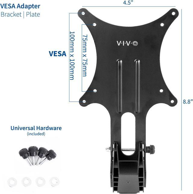 VIVO Steel VESA Mount Adapter Conversion Kit for LCD Screens with VESA  400x400