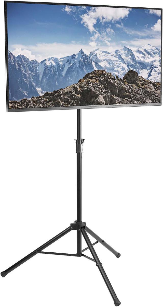 VIVO Black Tripod 32" to 55" LCD LED Flat Screen TV Display Floor Stand | Height Adjustable Mount (STAND-TV55T) TV & Install - Newegg.com