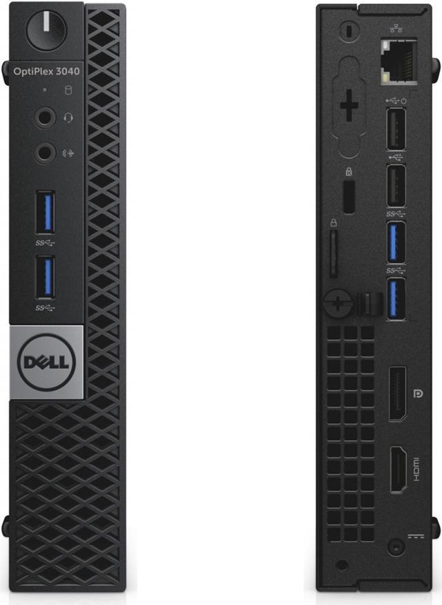 Refurbished: Dell OptiPlex 3040, Micro, Intel Core i7-6700 @ 3.40