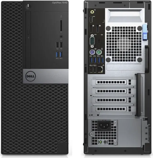 Alt view image 5 of 6 - Dell OptiPlex 7040, Minitower, Intel Core i5-6500 @ 3.20 GHz, 16GB DDR3, NEW 1TB SSD, DVD-RW, Microsoft Windows 10 Pro 64-bit