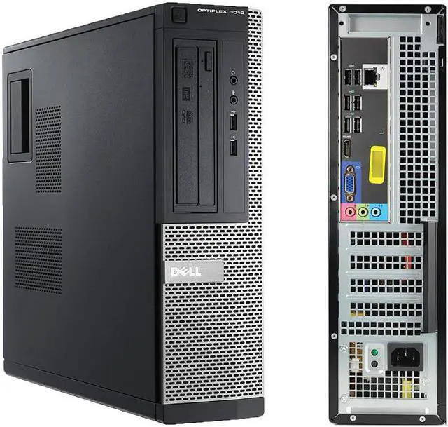 Alt view image 2 of 3 - Dell OptiPlex 3010 DT/Core i3-2125 @ 3.3 GHz/2GB DDR3/NEW 240GB SSD/DVD-RW/WINDOWS 10 HOME 64 BIT