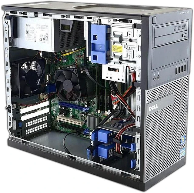 Alt view image 3 of 6 - Dell OptiPlex 790, Minitower, Intel Core i7-2600 @ 3.40 GHz, 8GB DDR3, 1TB HDD, DVD-RW, No Operating System