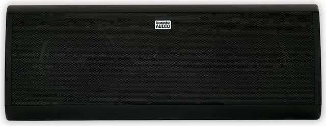 Alt view image 3 of 7 - Acoustic Audio AA321B and AA40CB Indoor Speakers Home Theater 5 Speaker Set