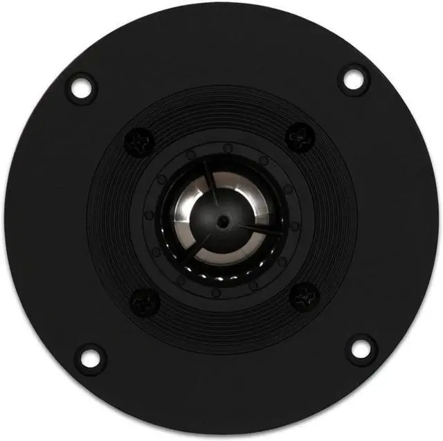 Alt view image 7 of 8 - Goldwood Sound GT-324 Titanium Dome Tweeter 120 Watt 8ohm Replacement Round Tweeter
