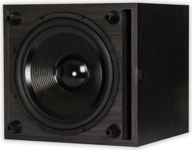 Alt view image 5 of 11 - Acoustic Audio PSW-12 500 Watt 12-Inch Down Firing Powered Subwoofer (Black)