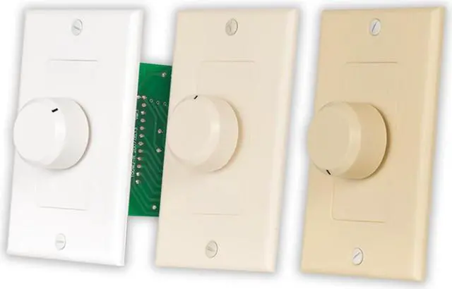 Main image of Acoustic Audio AAVCD3C Speaker Volume Control Dial 3 Color White Ivory Almond