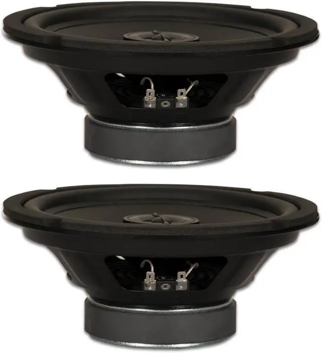 Main image of 2 Goldwood Sound GW-8004/8 Two Way 8" Woofers with Tweeters 50 Watt each 8ohm Speakers