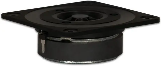 Alt view image 3 of 5 - 40 Goldwood Sound GT-322 Titanium Dome Tweeters 120 Watt each 8ohm Replacement Square Tweeters