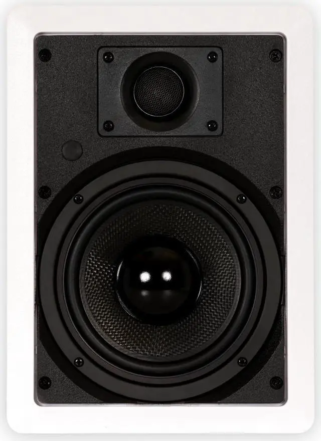Alt view image 5 of 10 - Theater Solutions TS65W In Wall 6.5" Speakers Surround Sound Home Theater 3 Speaker Set