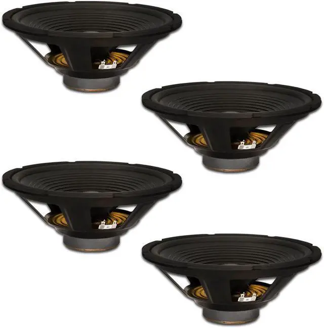Main image of 4 Goldwood Sound GW-212/4 OEM 12" Woofers 240 Watts each 4ohm Replacement Speakers