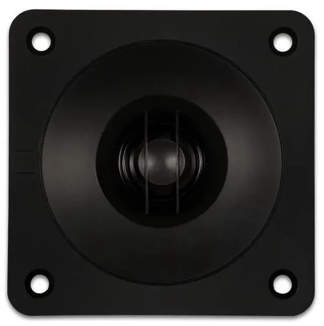 Alt view image 4 of 5 - 2 Goldwood Sound GT-310/S Mylar Dome Shielded Tweeters 80 Watt each 8ohm Replacement Tweeters