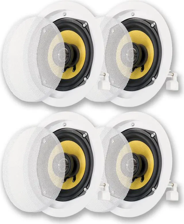 Main image of Acoustic Audio HD-5 In Ceiling Speakers Home Theater Surround Sound 2 Pair Pack