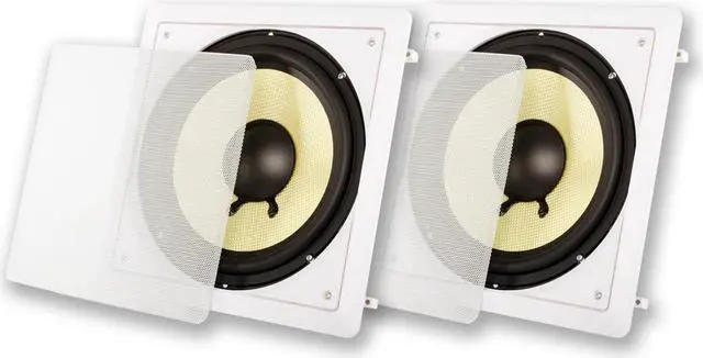 Main image of Acoustic Audio HD-S10 Flush Mount Passive Subwoofers with 10" Speaker 2 Pack