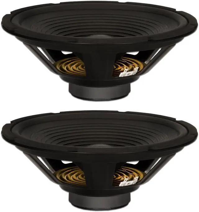 Main image of 2 Goldwood Sound GW-212/8 OEM 12" Woofers 240 Watts each 8ohm Replacement Speakers
