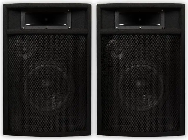 Main image of Acoustic Audio PA-380X Passive DJ Speakers 8" PA Karaoke 3-Way Studio Home Audio