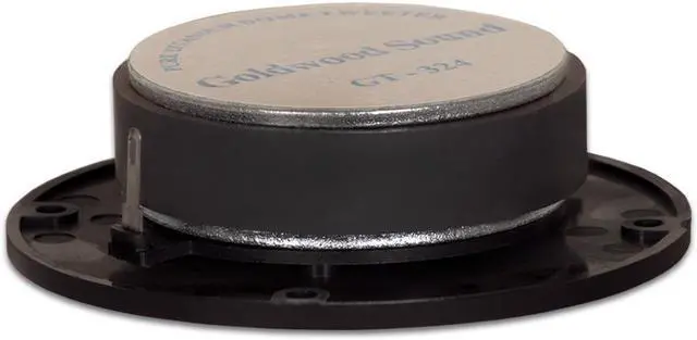 Alt view image 3 of 8 - Goldwood Sound GT-324 Titanium Dome Tweeter 120 Watt 8ohm Replacement Round Tweeter