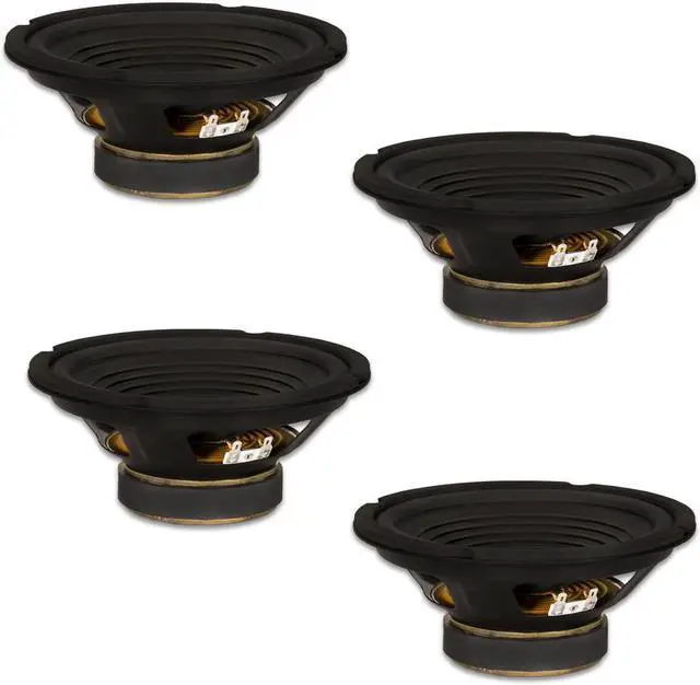 Main image of 4 Goldwood Sound GW-208/8 OEM 8" Woofers 200 Watts each 8ohm Replacement Speakers