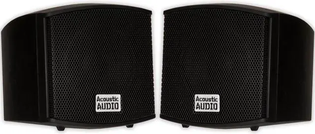 Alt view image 2 of 7 - Acoustic Audio AA321B and AA35CB Indoor Speakers Home Theater 5 Speaker Set