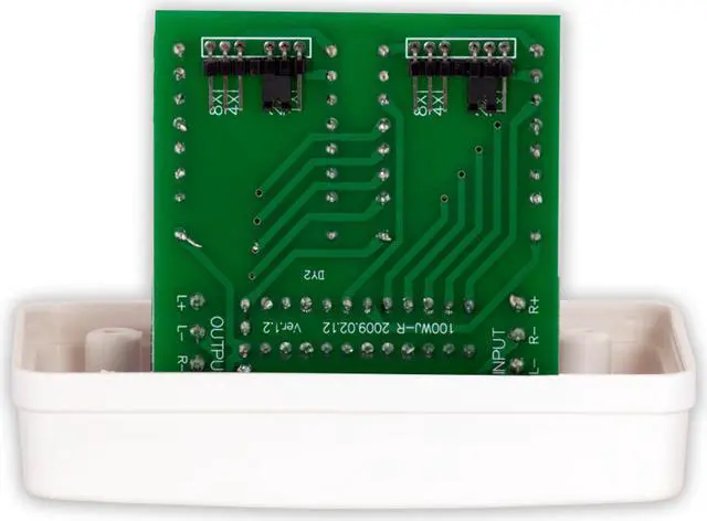 Alt view image 3 of 5 - Acoustic Audio AAOVCD-W Outdoor Speaker Volume Control White Weatherproof Dial