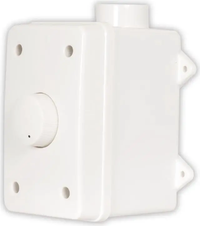 Main image of Acoustic Audio AAOVCD-W Outdoor Speaker Volume Control White Weatherproof Dial