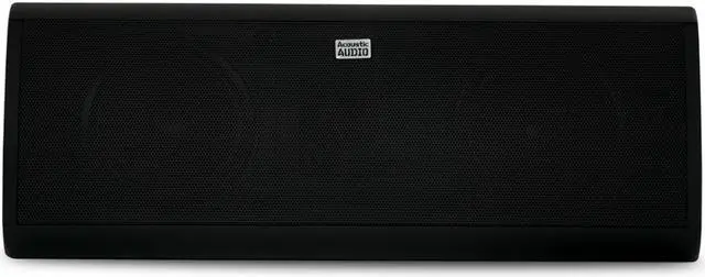 Alt view image 3 of 5 - Acoustic Audio AA40CB Indoor 3 Way Speakers 4000 Watts Black Bookshelf 4 Pair Pack AA40CB-4PR