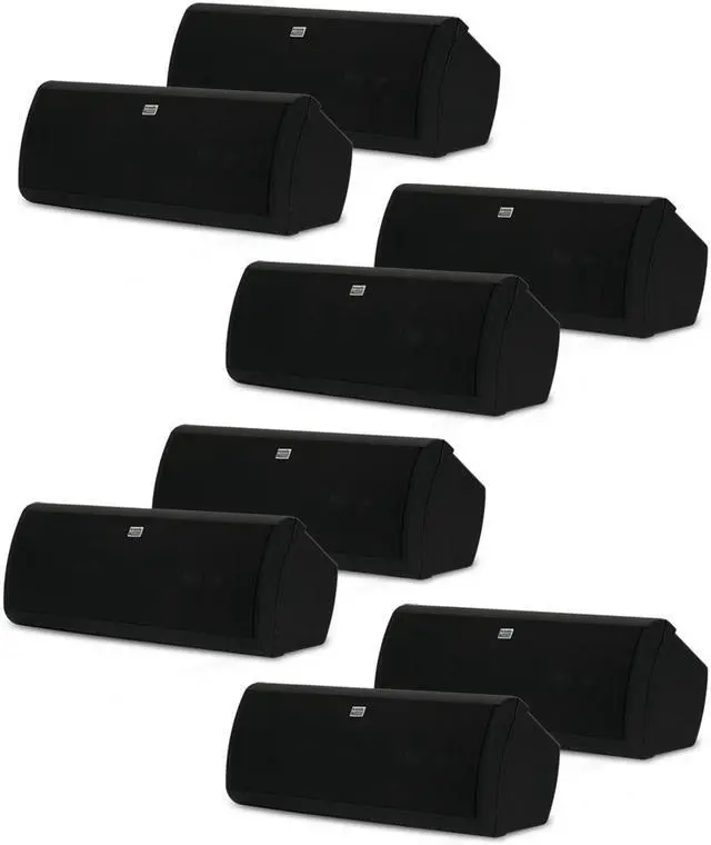 Main image of Acoustic Audio AA40CB Indoor 3 Way Speakers 4000 Watts Black Bookshelf 4 Pair Pack AA40CB-4PR