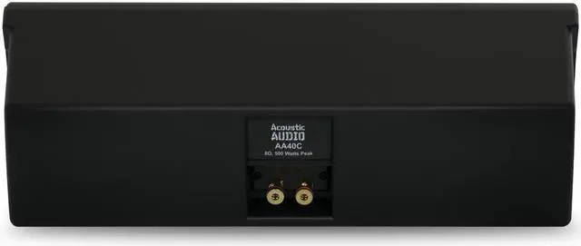 Alt view image 4 of 5 - Acoustic Audio AA40CB Indoor 3 Way Speakers 4000 Watts Black Bookshelf 4 Pair Pack AA40CB-4PR