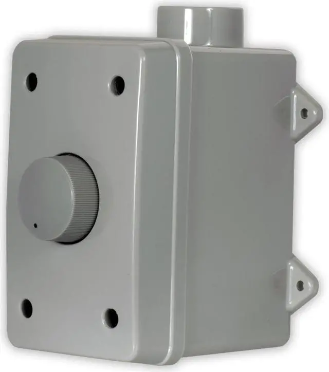 Main image of Acoustic Audio AAOVCD-G Outdoor Speaker Volume Control Gray Weatherproof Dial